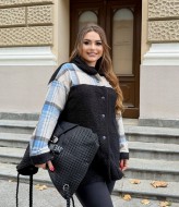 Женская теплая рубашка  IV-0346A450