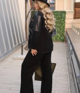 Комбінований теплий жіночий костюм VLT-565A1100