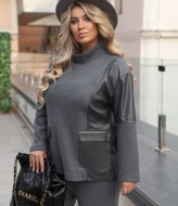 Комбінований теплий жіночий костюм VLT-565A1100