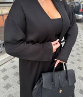 Кардиган теплый длинный  YM-860.2A18.5