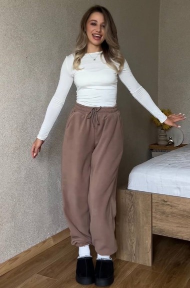 Флисовые спортивные штаны  WA-081A310