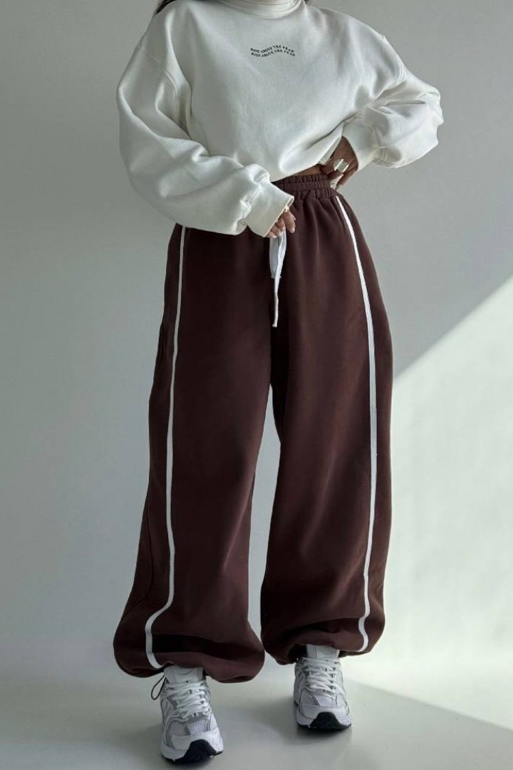 Женские брюки на флисе LK-356A380