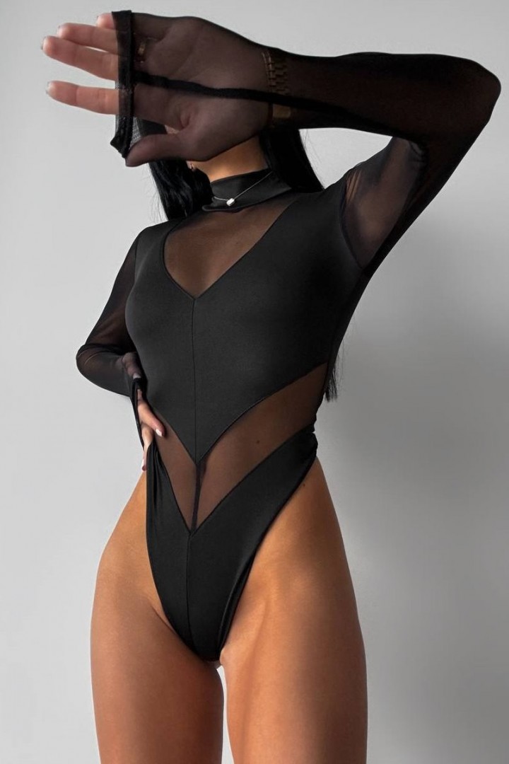 Жіночий боді з довгими рукавами ANM-240A350