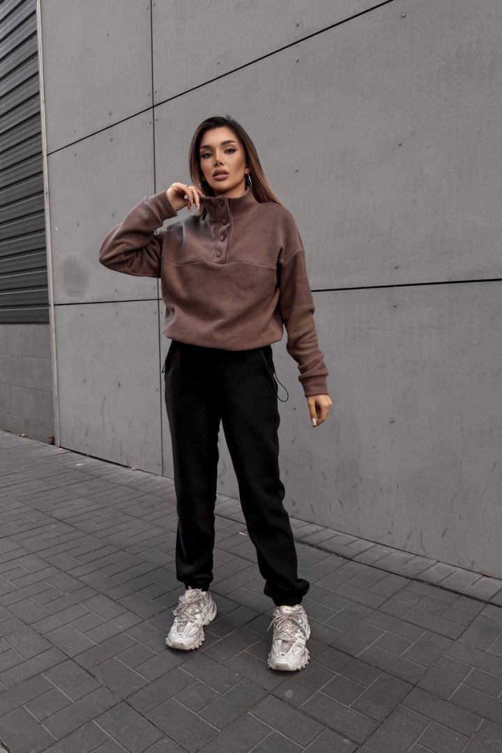 Двокольоровий флісовий костюм IND-3015A650