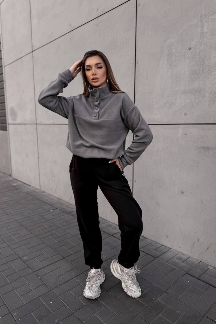 Двокольоровий флісовий костюм IND-3015A650