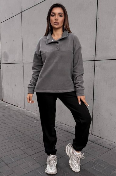 Двокольоровий флісовий костюм IND-3015A650 Двокольоровий флісовий костюм IND-3015A650