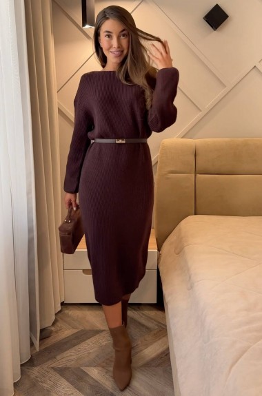 Женское вязаное платье KC-0511A580