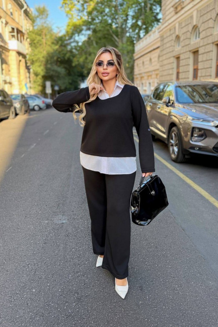 Женский костюм ангоровый двойка AP-286A850