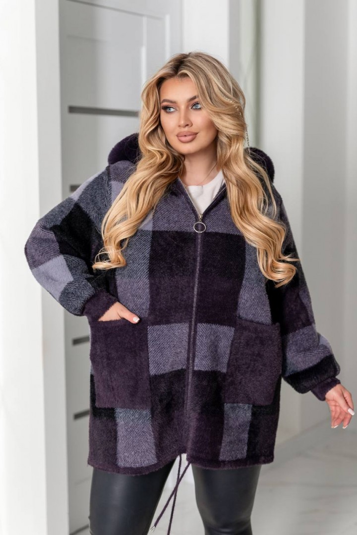 Напівпальто з хутром MAX-800A1450