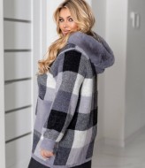 Напівпальто з хутром MAX-800A1450