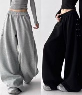 Об'ємні штани на затяжках DMP-A1853A370