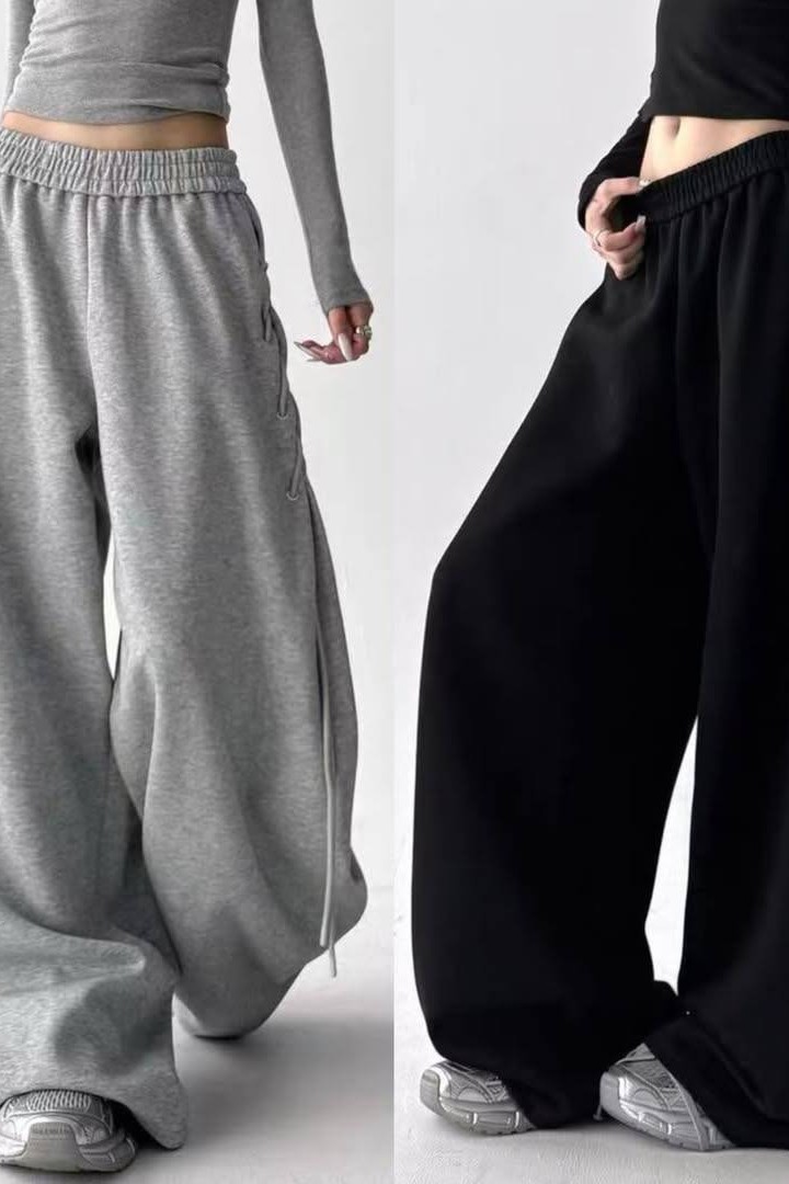 Об'ємні штани на затяжках DMP-A1853A370