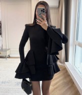 Платье с воланами SP-206A660