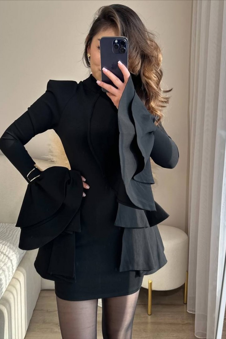 Платье с воланами SP-206A660