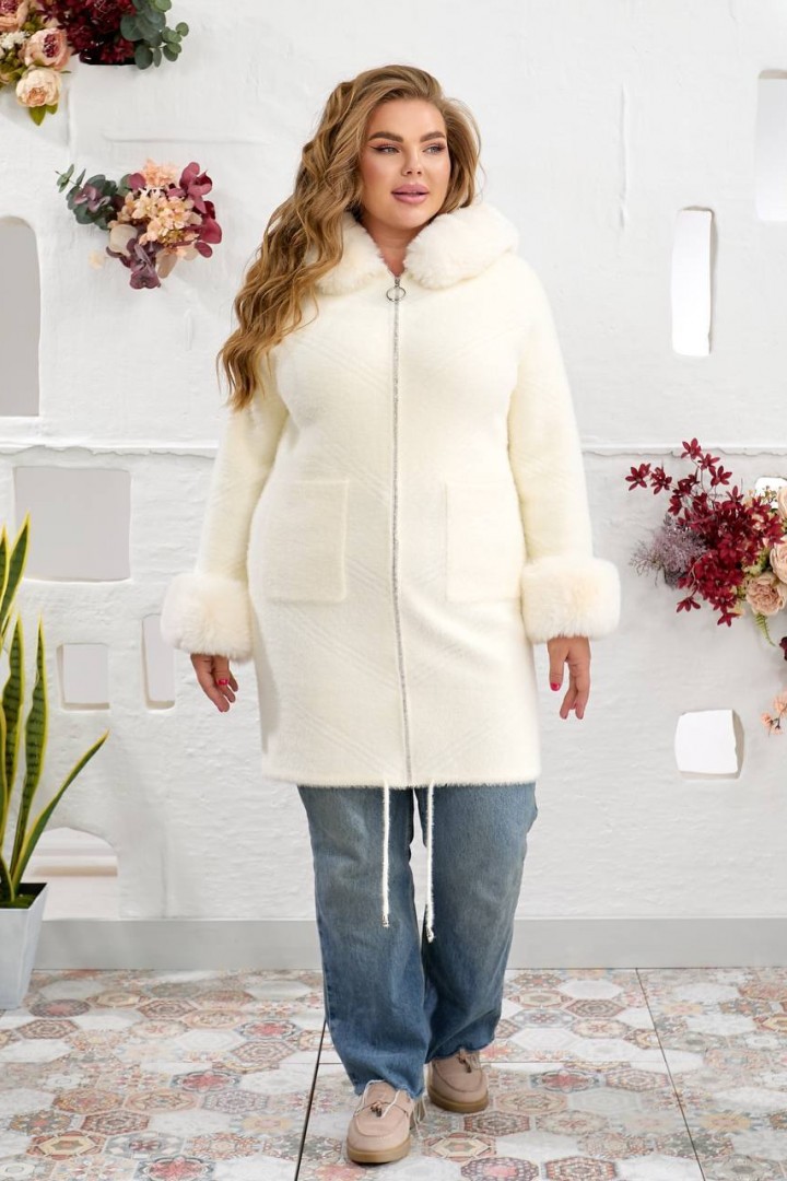 Пальто з хутром MAX-939A1400