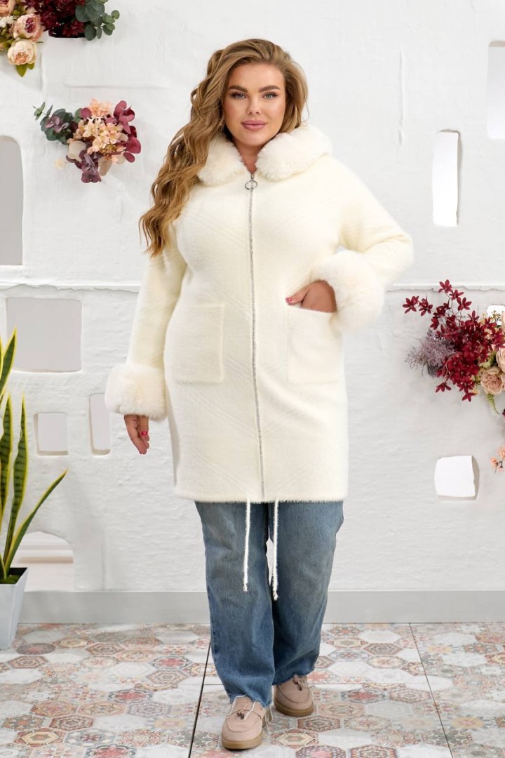 Пальто з хутром MAX-939A1400