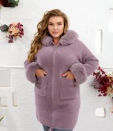 Пальто з хутром MAX-939A1400