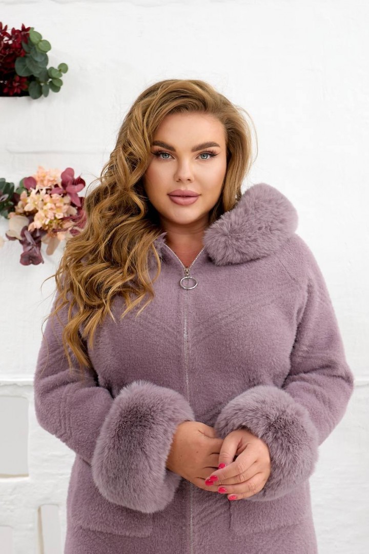 Пальто з хутром MAX-939A1400