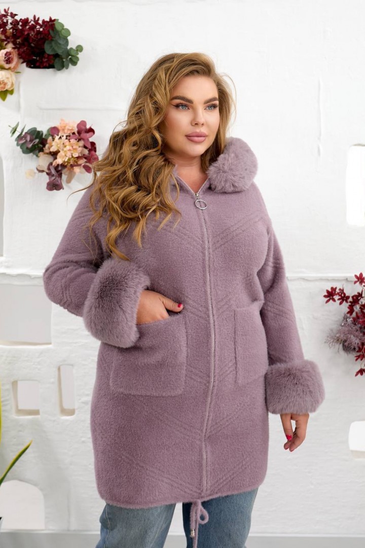 Пальто з хутром MAX-939A1400