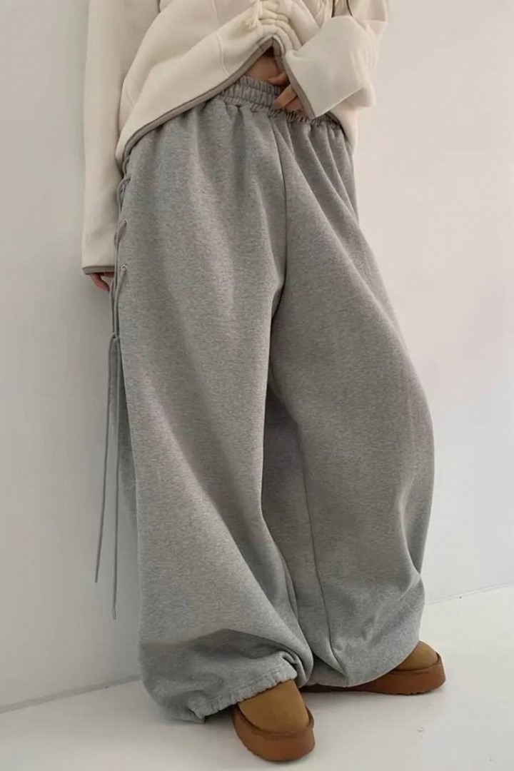 Об'ємні штани на затяжках DMP-A1853A370