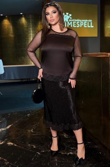 Юбка шелковая ANT-412A480 Юбка шелковая ANT-412A480