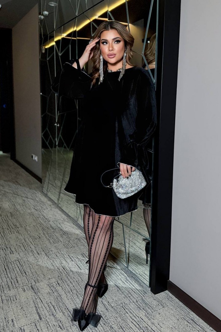 Оксамитова сукня DAM-275A650