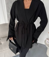 Пиджак с перьями ANA-1709A17