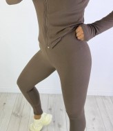 Костюм кофта на змейке и лосины KG-449A570