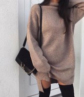 Утепленное платье-туника DMP-A500A260