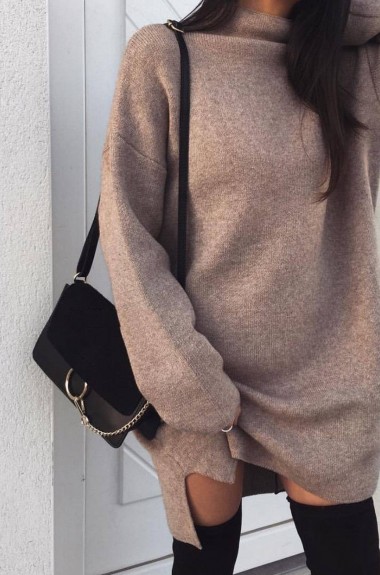 Платье туника теплое женское DMP-A500A260 Платье туника теплое женское DMP-A500A260