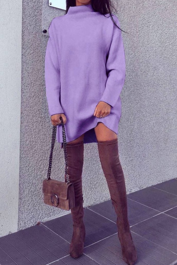 Утепленное платье-туника DMP-A500A260