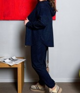 Ангоровый брючный костюм AD-7904.1A320