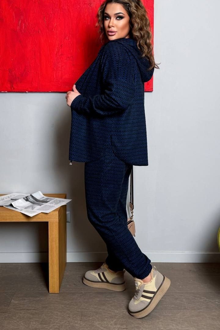 Ангоровый брючный костюм AD-7904.1A320