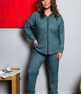 Ангоровый брючный костюм AD-7904.1A320