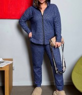 Ангоровый брючный костюм AD-7904.1A320