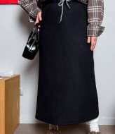 Теплая вельветовая юбка AD-7905.1A380