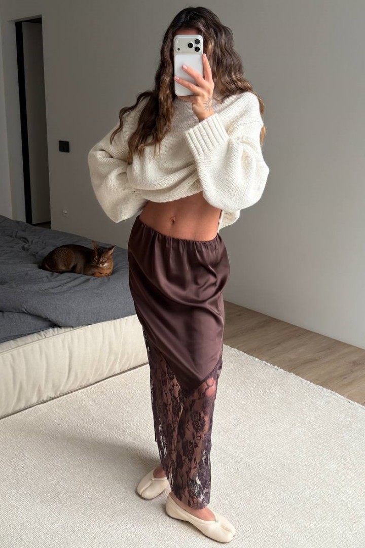 Романтическая юбка SSY-028A350