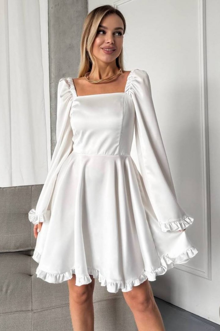 Шелковое платье ANA-1708A17