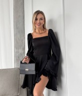 Шелковое платье ANA-1708A17