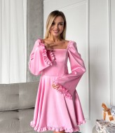 Шелковое платье ANA-1708A17