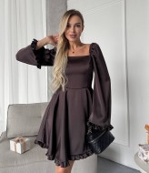 Шелковое платье ANA-1708A17