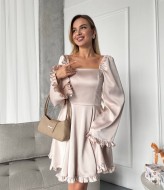 Шелковое платье ANA-1708A17