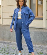 Костюм женский микровельвет SMO-1275A19