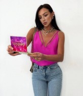 Блузка з глибоким вирізом IO-707A200