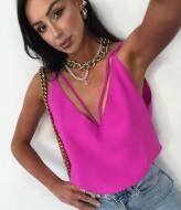 Блузка з глибоким вирізом IO-707A200