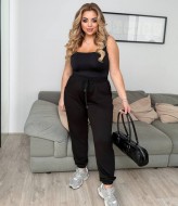 Трикотажные штаны женские  AB-1706A8