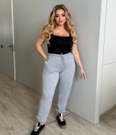 Трикотажные штаны женские  AB-1706A8