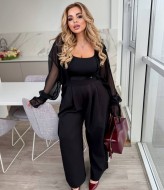 Широкие женские брюки AB-1702A11