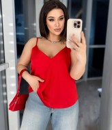 Шовковий топ AB-1581A7