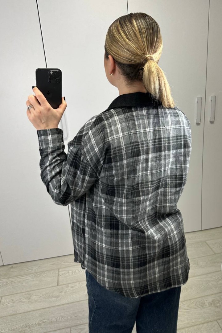 Рубашка комбинированная AB-1851A15